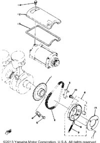 Starting Motor Unit
