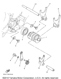 Shift Cam Fork