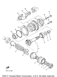 Middle Drive Gear