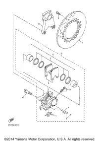 Rear Brake Caliper