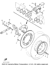 Rear Brake Caliper