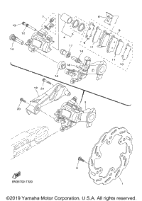 Rear Brake Caliper