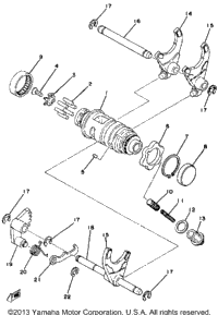 Shift Cam Fork