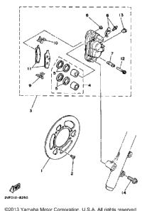 Front Brake Caliper