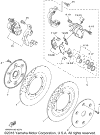 Front Brake Caliper
