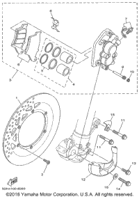 Front Brake Caliper