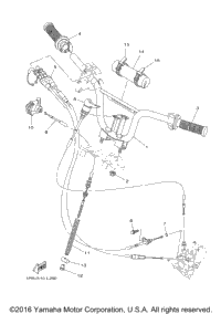 Steering Handle Cable