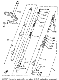 Front Fork (Yz8ol)