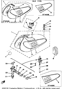 Fuel Tank 250B - C - 400B - C