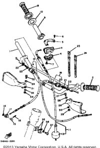 Handlebar - Cable