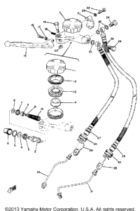 Master Cylinder-Brake Hose