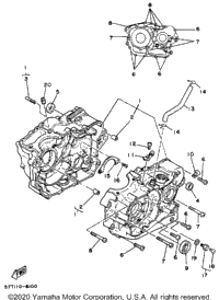 Crankcase (California Model Only)