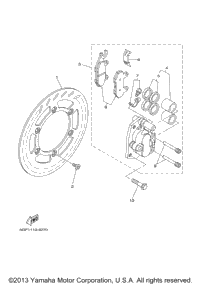 Front Brake Caliper