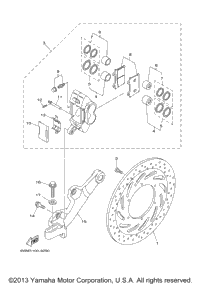 Rear Brake Caliper