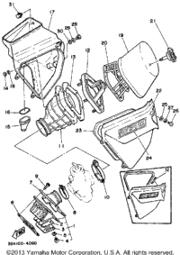 Air Cleaner Yz250l
