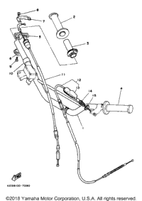 Steering Handle Cable