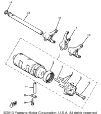 Shift Cam Fork
