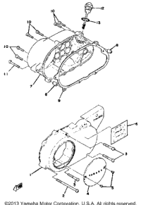 Crankcase Cover Lb50ph - Pj