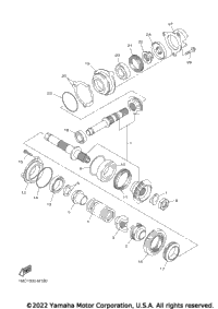 Middle Drive Gear