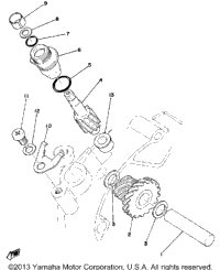 Tachometer Gear