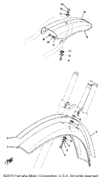 Front Fender - Rear Fender