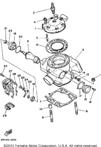 Cylinder Yz250k