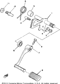 Shift Shaft Pedal