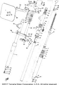 Front Fork (Rt1b,Rt1mx)