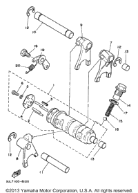Shift Cam Shift Fork