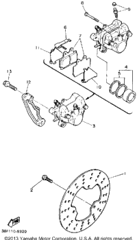 Rear Brake Caliper