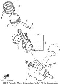 Crankshaft Piston