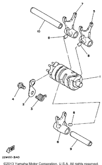 Shift Cam-Fork