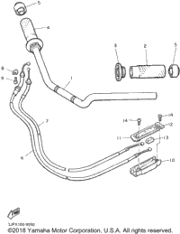 Steering Handle Cable