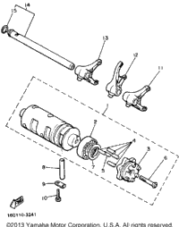 Shift Cam Fork