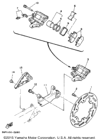 Rear Brake Caliper