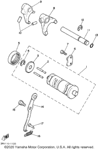 Shift Cam Fork