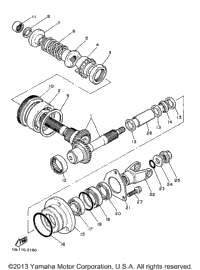Middle Drive Gear