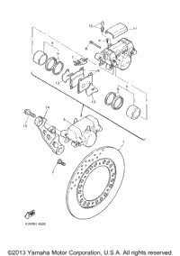 Rear Brake Caliper