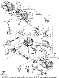 Caruretor Non California Model