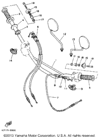 Handlebar - Cable