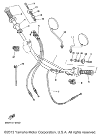 Steering Handle Cable