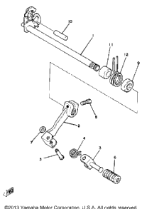 Shift Shaft - Pedal