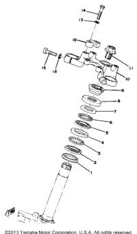Steering Yz80d