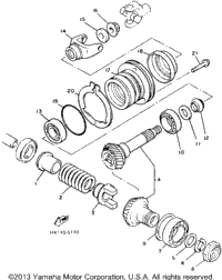 Middle Drive Gear