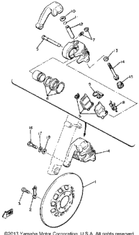 Front Brake Caliper