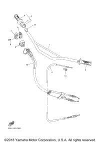 Steering Handle Cable