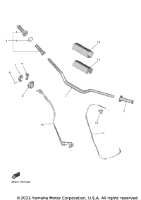 Steering Handle Cable
