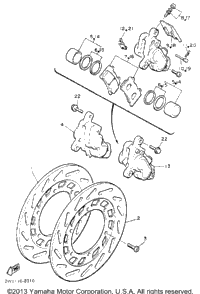 Front Brake Caliper