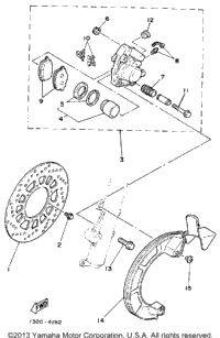 Front Brake-Caliper