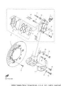 Front Brake Caliper